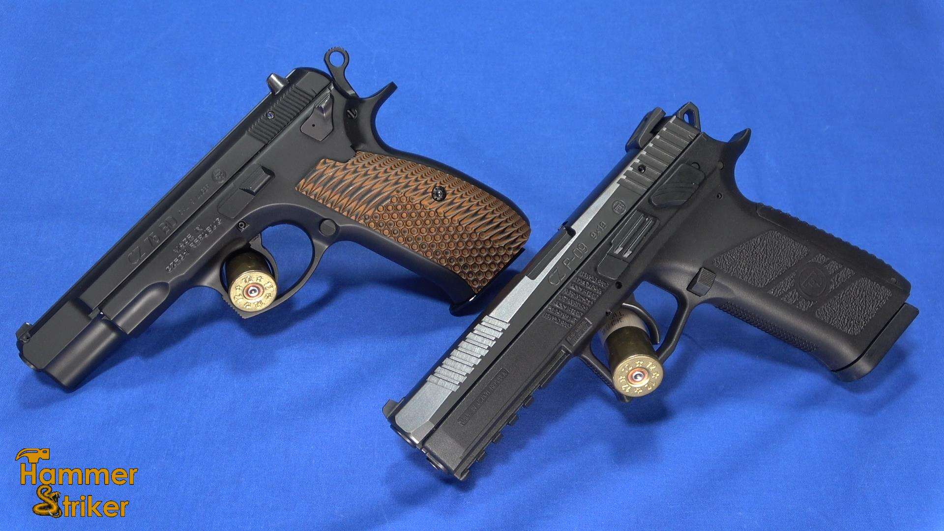 Metal vs Polymer: CZ 75 BD vs CZ P-09