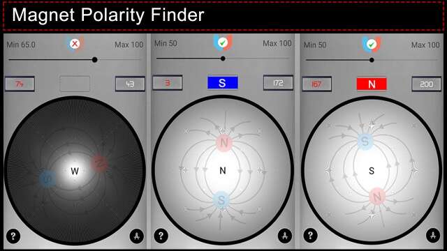 Magnet Polarity Finder ( The polarity of any magnet )