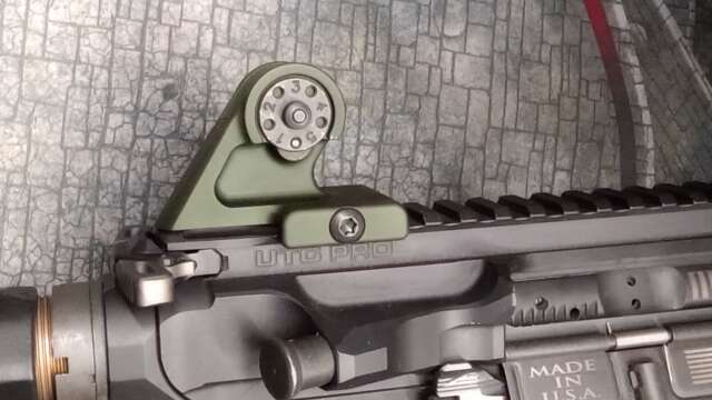 Shaffer Machining Front and Rear Sights - BCM Front Sight Base - AmbGun Minuteman 180 Review