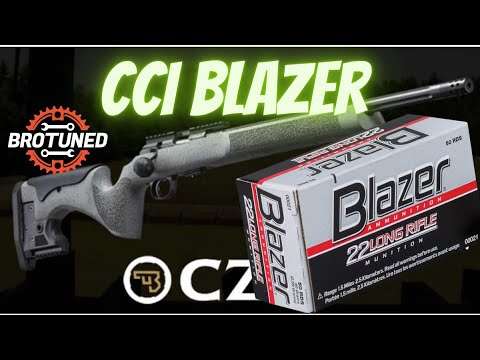 CZ457 LRP - CCI Blazer - Ammo test - 50 Yards