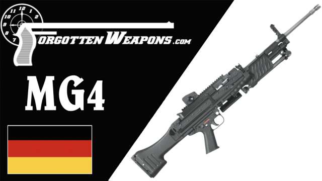 H&K MG4: Germany's New 5.56mm Squad Machine Gun