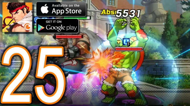 Street Fighter Duel Android iOS Walkthrough - Part 25 - Stage 21 - Killing Intent