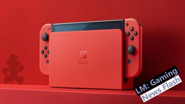 Red Mario Nintendo Switch - Gaming News Flash