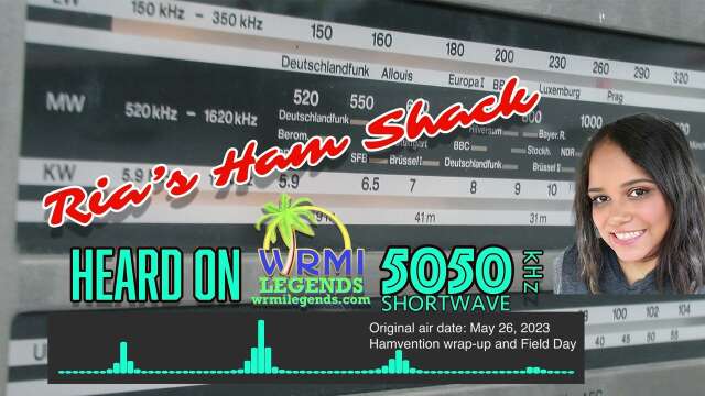 Why Field Day is a contest, and Hamvention report - Ria's Ham Shack Radio Show
