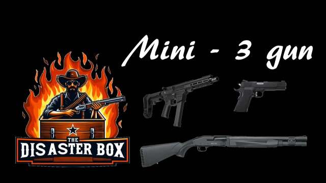 My Third Mini 3 Gun match. PCC, Pistol and Shotgun. This ain't cowboy!