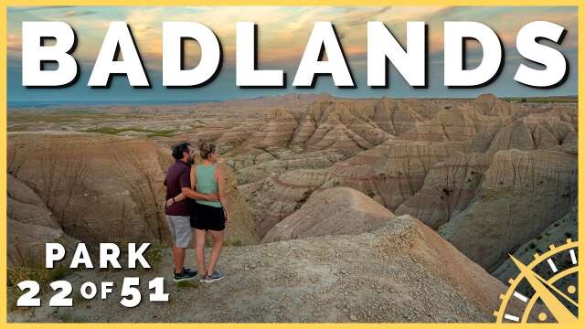🐿️🪨 Badlands: Incredible Landscapes And Surprising Wildlife | 51 Parks with the Newstates