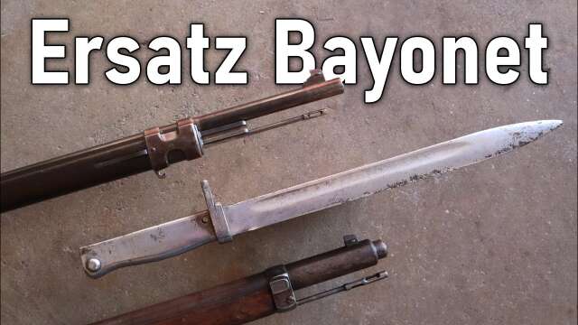 Imperial German WW1 Ersatz Bayonet