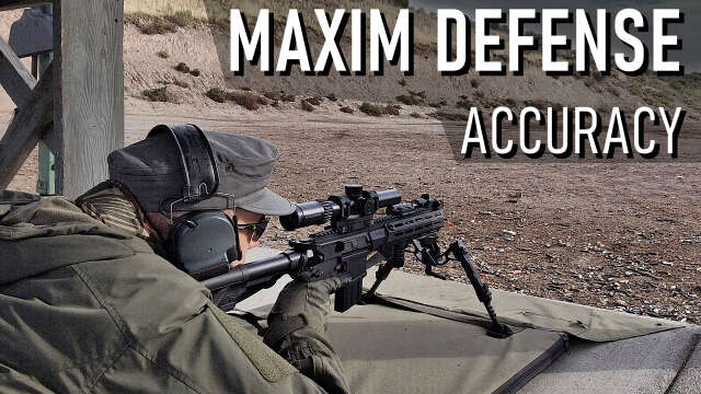 Maxim Defense MDX:510 Accuracy (Precision) Test