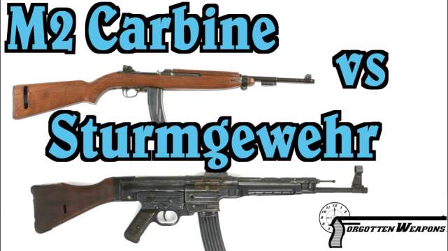 M2 Carbine vs MP44 Sturmgewehr (w/ John Keene)
