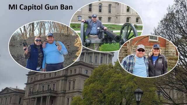 Michigan Capitol Gun Ban Follow-up - MI Rep: 'We Don't Want To Be Protected In That Regard'