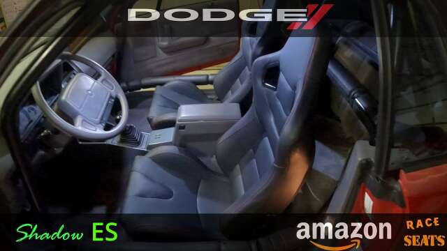 Dodge Shadow Gets New Seats - Are Amazon Race Seats Any Good? Wiilayok Seats