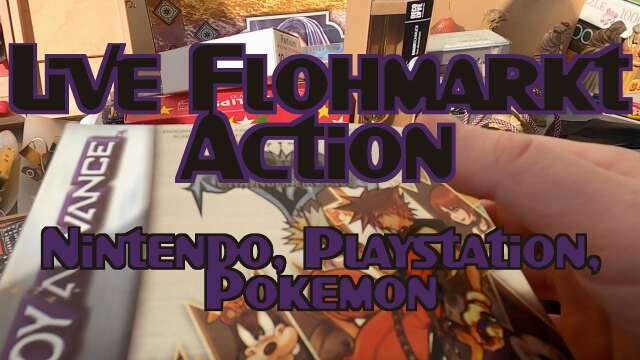 RTT #88: Live Flohmarkt Action *Nintendo, Playstation, Pokemon*