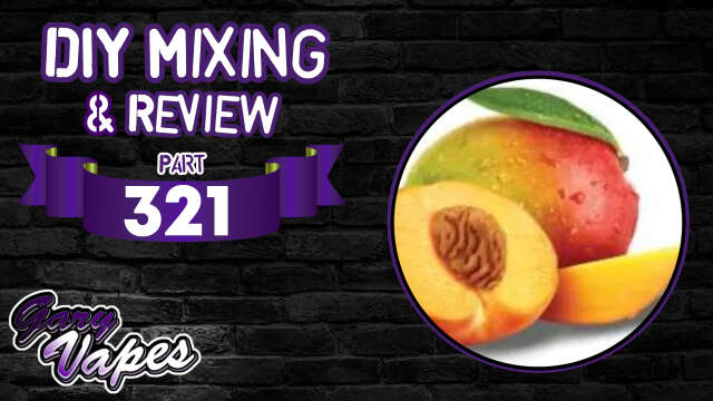 DIY E juice Mixing and Review! Peach and Mango By spilly
