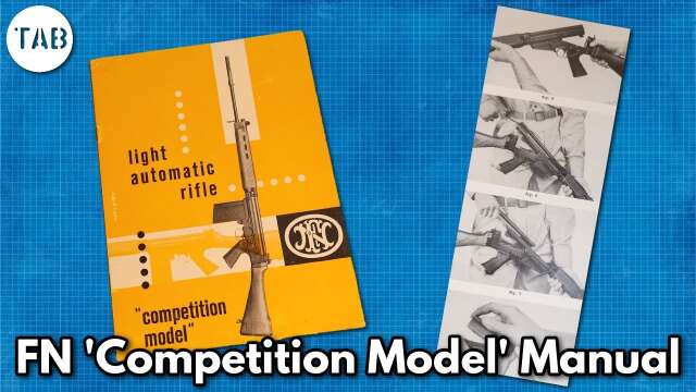 FN Light Automatic Rifle 'Competition Model' Manual