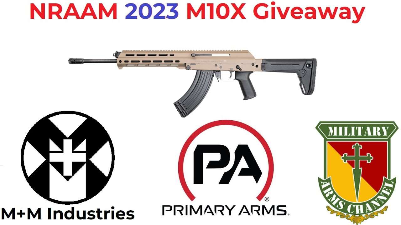 M+M Industries & Primary Arms Giveaway, M10X with 1-6 LPVO ACCS Optic at NRA 2023
