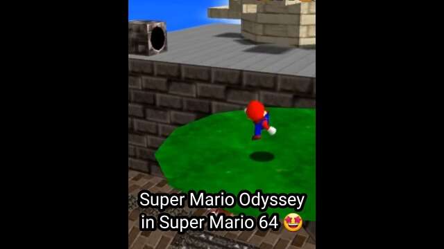 Mario Odyssey 64 #shorts
